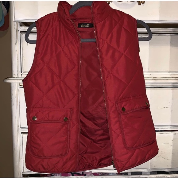 Other - Red boutique vest